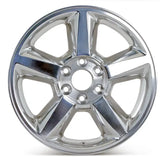 Front view of the 20x8.5" Chevy Trucks wheel replacement 2007-2012 replica rim ALY05308U80N, 09597195, 9596954