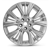Front view of the 20x8.5" Chevy Impala wheel replacement 2014-2020 replica rim ALY05615U77N, 9599035