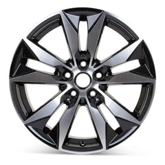 Front view of the 18x8.5" Chevy Malibu wheel replacement 2016-2021 replica rim ALY05716U45N, 22969723