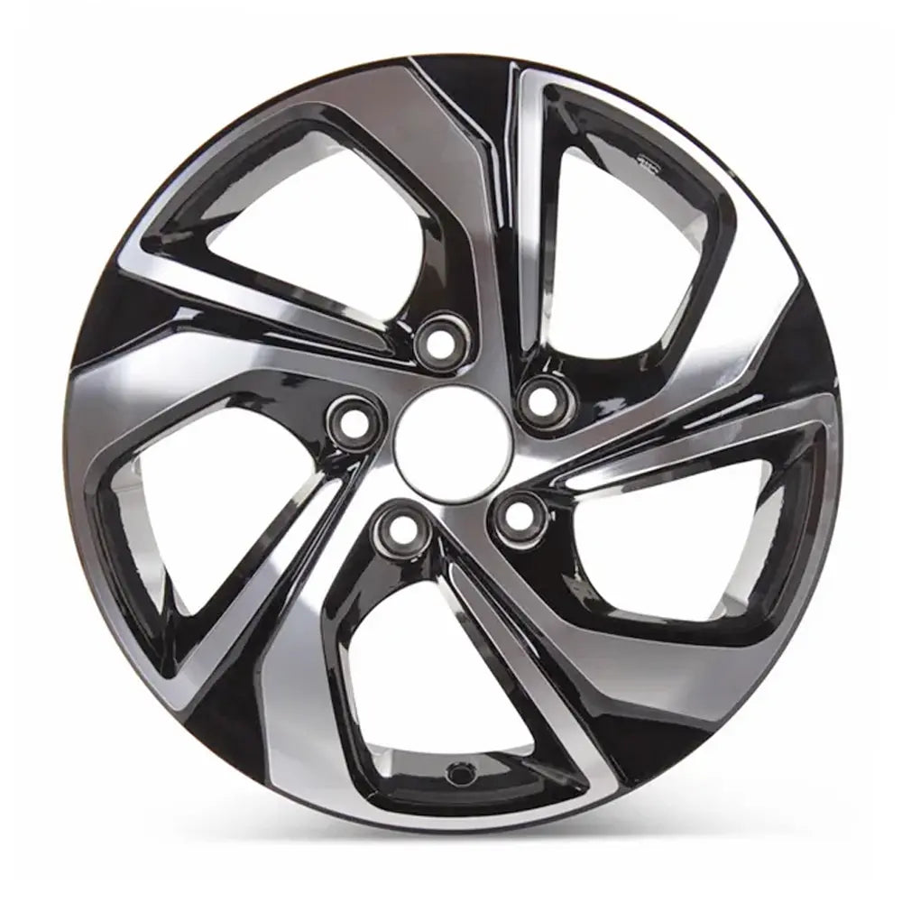 Front view of a 16x7" Honda Accord wheel replacement 2016-2017 replica rim 42700T2AL62