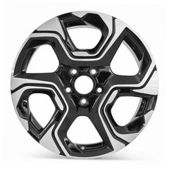 Front view of the 18x7.5" Honda CRV wheel replacement 2017-2019 replica rim ALY64111U45N, 42700TLAA88, 42700TLAAA1