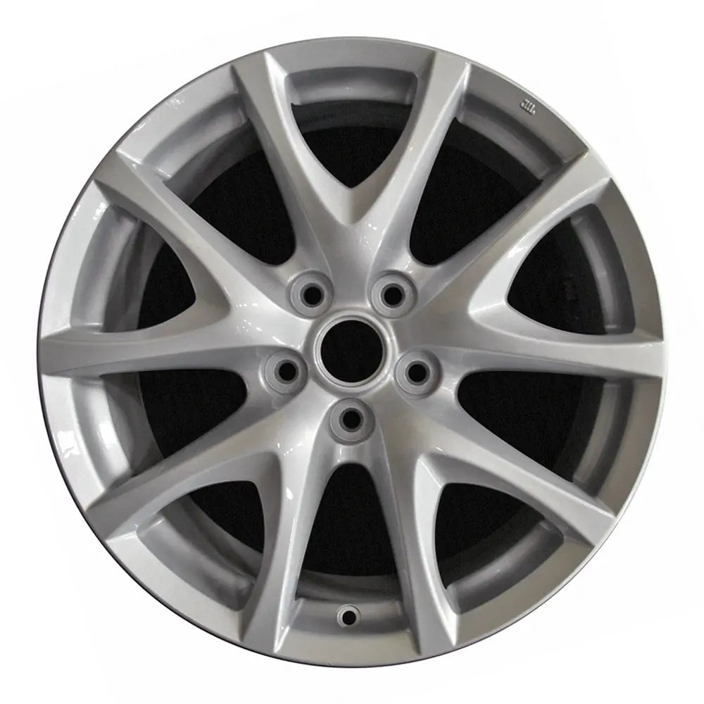 18x8 inch Mazda RX8 factory rim. Silver OEMwheels.forsale wheel ALY064901U20