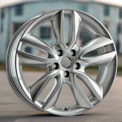 19-in Hyundai Santa Fe rim ALY070853 2013-2016 Silver OEM Wheels 529104Z195