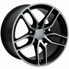 17" Black Machined wheel replacement for Chevy Camaro 1993-2002. Replica Rim 9506928