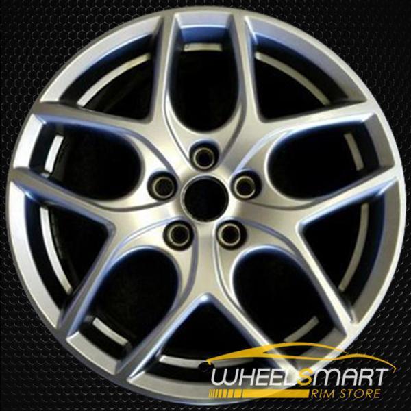 17x7 inch Ford Focus rim ALY10011. Silver OEMwheels.forsale FM5Z1007E, FM5J1007EA
