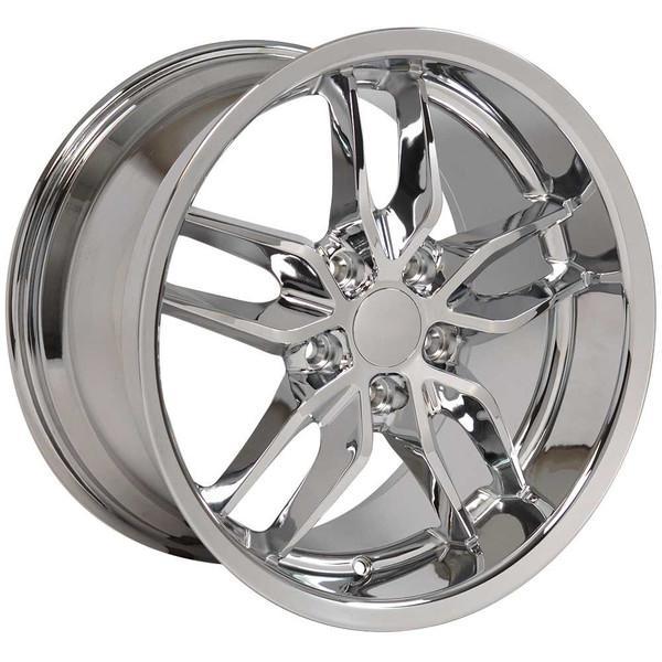 18" Chrome wheel replacement for Chevy Camaro 1993-2002. Replica Rim 9506930
