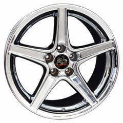 18" Chrome wheel replacement for Ford Mustang 1994-2004. Replica Rim 8181978