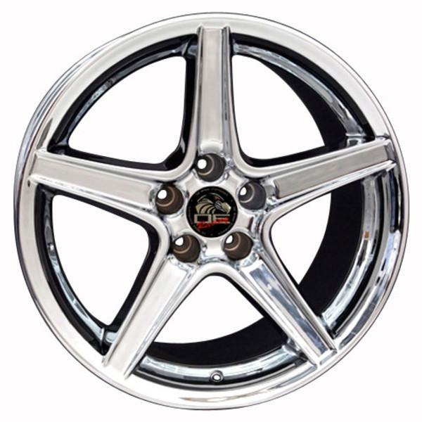 18" Chrome wheel replacement for Ford Mustang 1994-2004. Replica Rim 8181986
