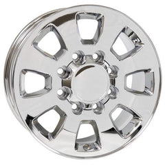 18" Chrome wheel replacement for GMC Sierra 1500HD 1999-2010. Replica Rim 9504055
