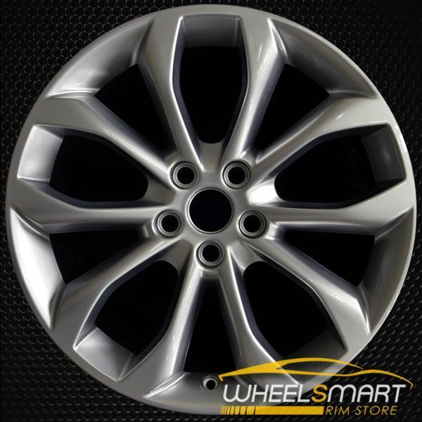 18x8 inch Lincoln MKC rim ALY10017. Hypersilver OEMwheels.forsale EJ7Z1007F, EJ7C1007F1A