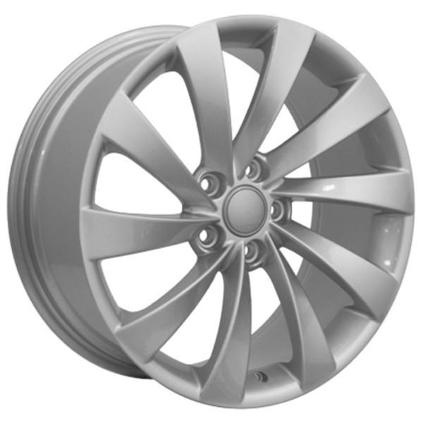 18" Silver wheel replacement for Volkswagen VW GTI 2006-2017. Replica Rim 9457427