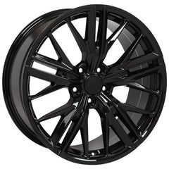 20" Black wheel replacement for Chevy Camaro 2010-2017. Replica Rim 9506891