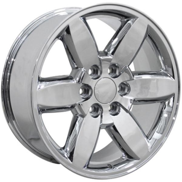 20" Chrome wheel replacement for Chevy C2500 1988-2000. Replica Rim 9469785