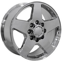 20" Chrome wheel replacement for Chevy Silverado 2500 HD 2011-2014. Replica Rim 9451930