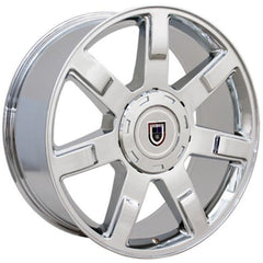 22" Chrome wheel replacement for Chevy C2500 1988-2000. Replica Rim 8579267