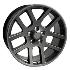 22" Gunmetal wheel replacement for Dodge Ram 1500 2011-2017. Replica Rim 5910251