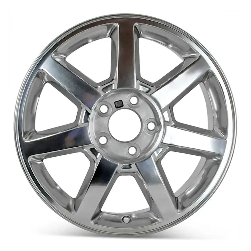Front view of the 17x7.5" Cadillac STS wheel replacement 2004-2011 replica rim ALY04578U80N, 09596894, 9594373, 9595147, 9595339