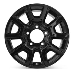 Front view of the 18x8" Toyota Tundra wheel replacement 2014-2021 replica rim ALY75157U46N, 426110C200, 426110C201