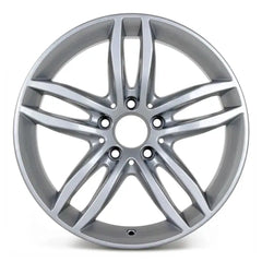 Front view of the 17x7.5" Mercedes C250 wheel replacement 2012-2014 replica rim ALY85227U20N