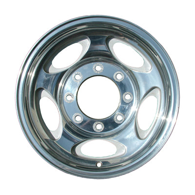 16x7 inch Ford F250 F350 rim ALY03408. Polished OEMwheels.forsale 4C3Z1007RA, 2C341007MB, F81A1007MA
