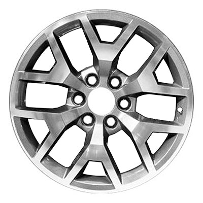 20x9 inch GMC Sierra rim ALY05658. Machined OEMwheels.forsale 22837233, AAUH