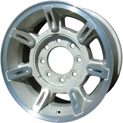 17x8.5 inch Hummer H2 rim ALY06300. Machined OEMwheels.forsale 09594460, 09595566, 09595930