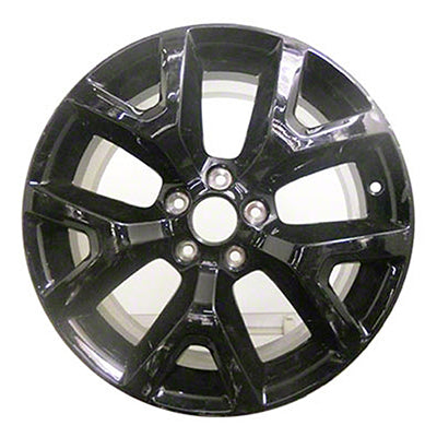 17x7.5 inch Jeep Cherokee rim ALY09131. Black OEMwheels.forsale 1UT90GSAAA, 5SN87DX8AA