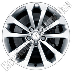 18x8 inch Audi Q5 rim ALY058917. Silver OEMwheels.forsale 8R0L01025AD, 8R0601025BM