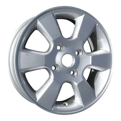 15x5.5 inch Nissan Versa rim ALY062508. Silver OEMwheels.forsale D0300EN11A