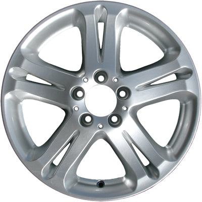 17x8 inch Mercedes E Class rim ALY065332. Hypersilver OEMwheels.forsale A2114013602, 2114013602