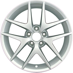 17x7 inch Saab 9-3 rim ALY068233. Silver OEMwheels.forsale 12785710,ALU50