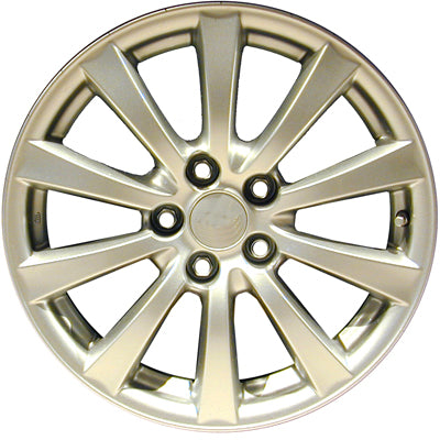 17x8 inch Lexus IS350 rim ALY074188. Silver OEMwheels.forsale 4261153150, 4261153240, 4261153290, 4261153380
