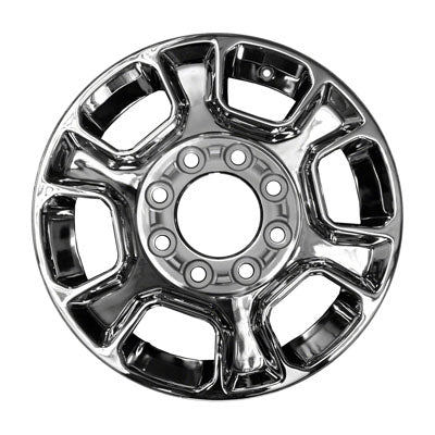 18x8 inch GMC Sierra 2500 3500 rim ALY097376. Chrome OEMwheels.forsale 22910741