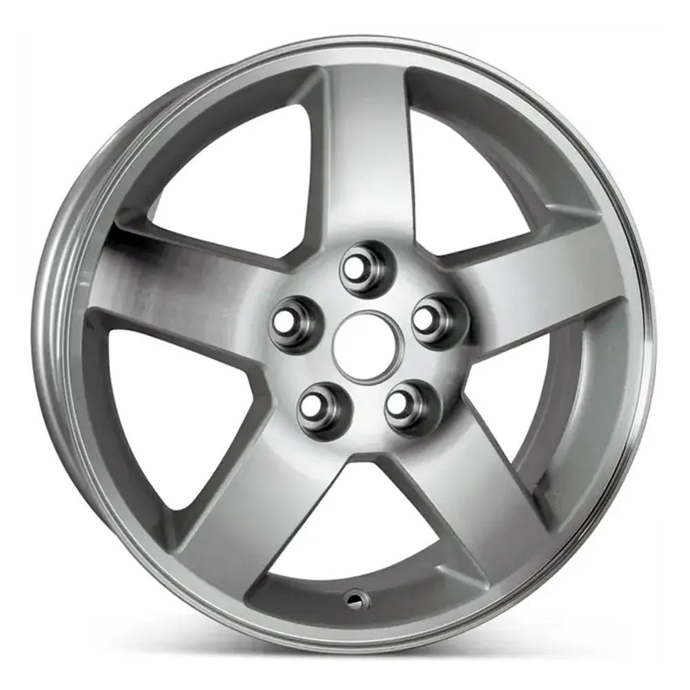 Angle view of the 16x6" Pontiac G5 wheel replacement 2007-2010 replica rim ALY05269U10N, 9596346