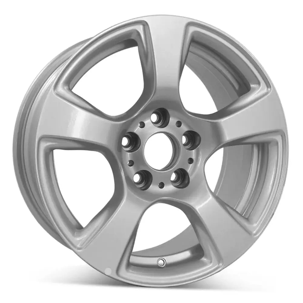 Angle view of the 17x8" BMW 3 Series wheel replacement 2006-2013 replica rim ALY59611U20N