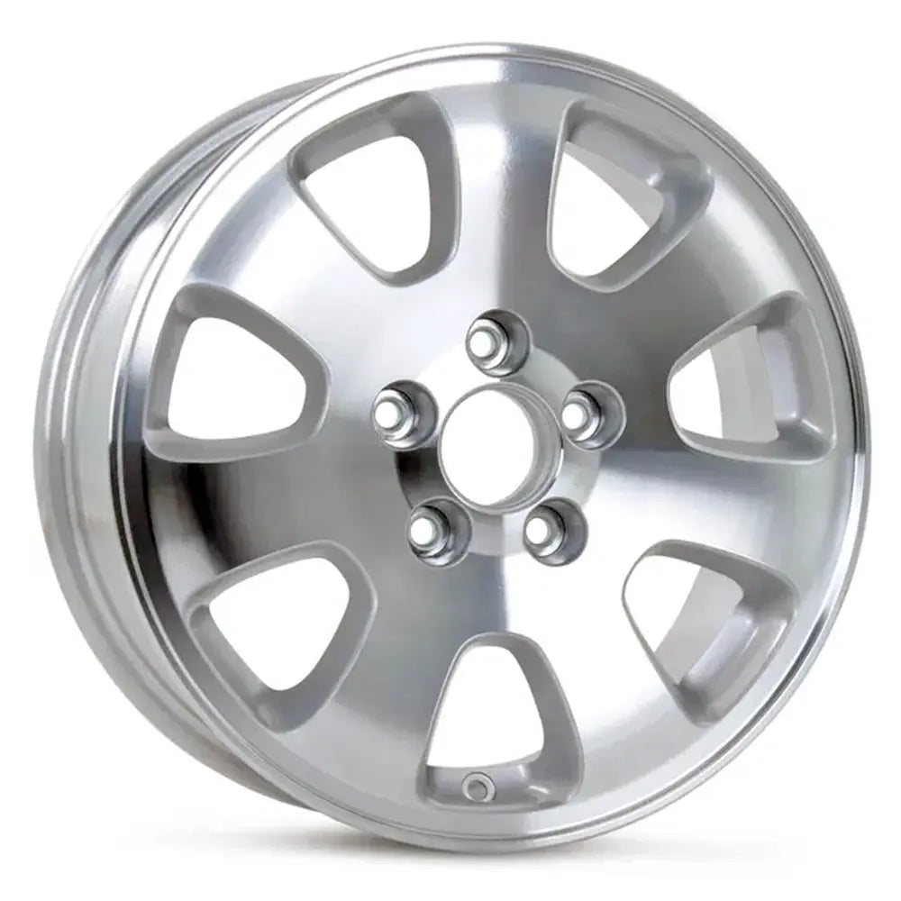 Angle view of the 18x7.5" Honda Odyssey wheel replacement 2002-2004 replica rim ALY63839U20N, 6788129, 42700S0XA81