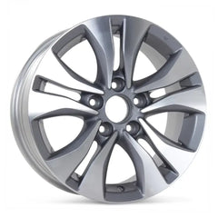 16-inch Honda Accord wheel replacement Machined Charcoal replica rim 64046 42700T2AA71