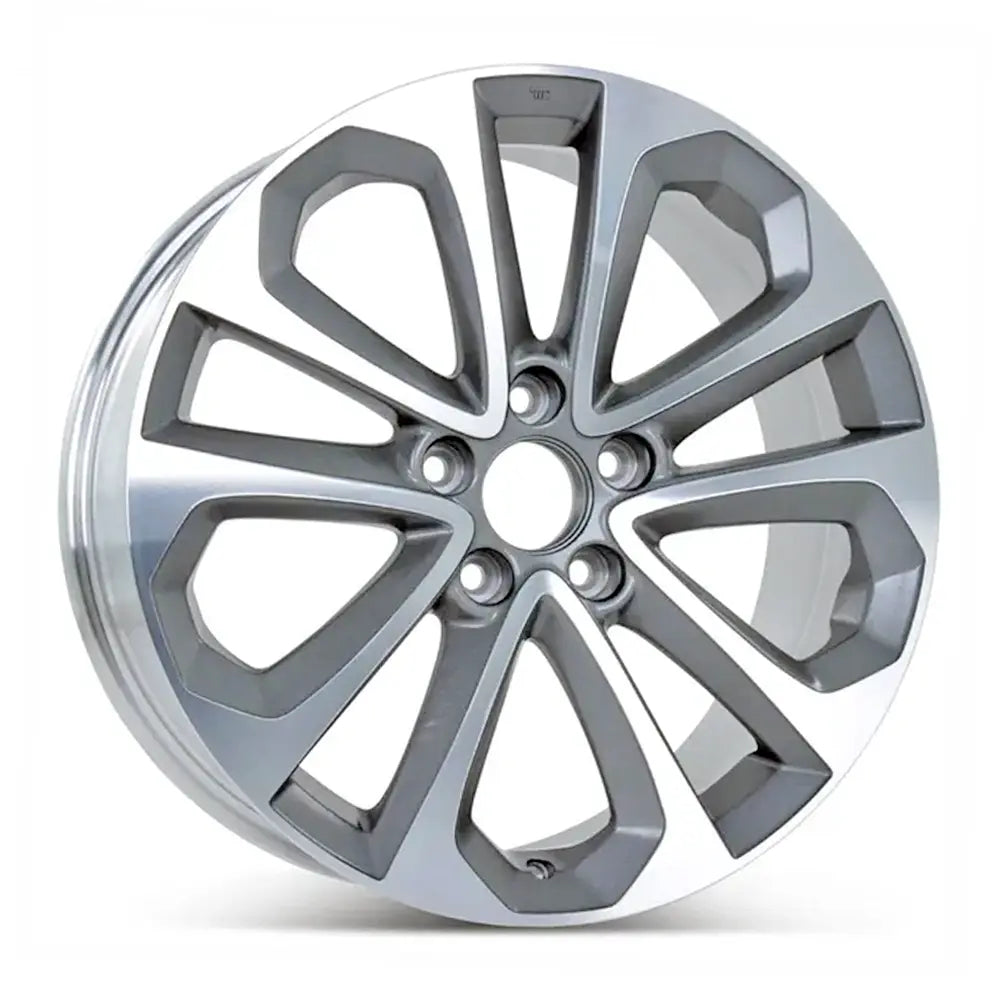 18-inch Honda Accord wheel replacement Machined Charcoal replica rim 64048 42700T2AA83