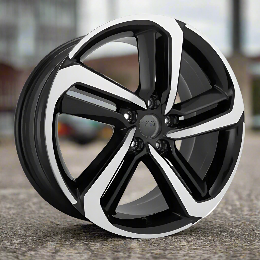 19-inch Honda Accord wheel replacement 2018-2022 Machined Black replica rim 64127 42700TVAA94