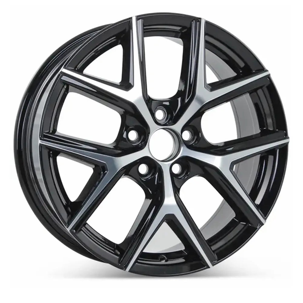 Angle view of the 18x7.5" Toyota RAV4 wheel replacement 2016-2018 replica rim ALY75201U45N, 4261142700