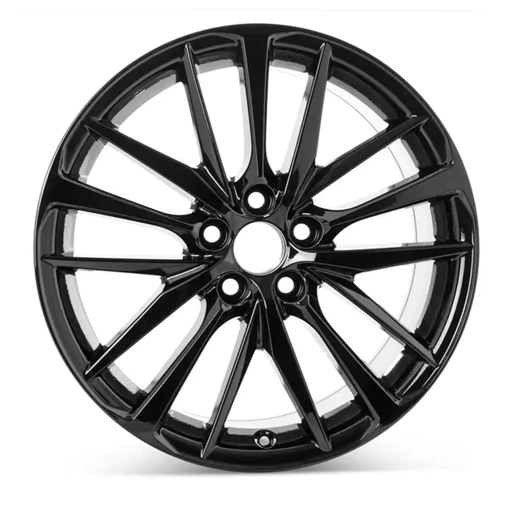 Front view of a 19" Toyota Camry wheel replacement 2018-2021 replica rim ALY75222U46, part 4261106J70