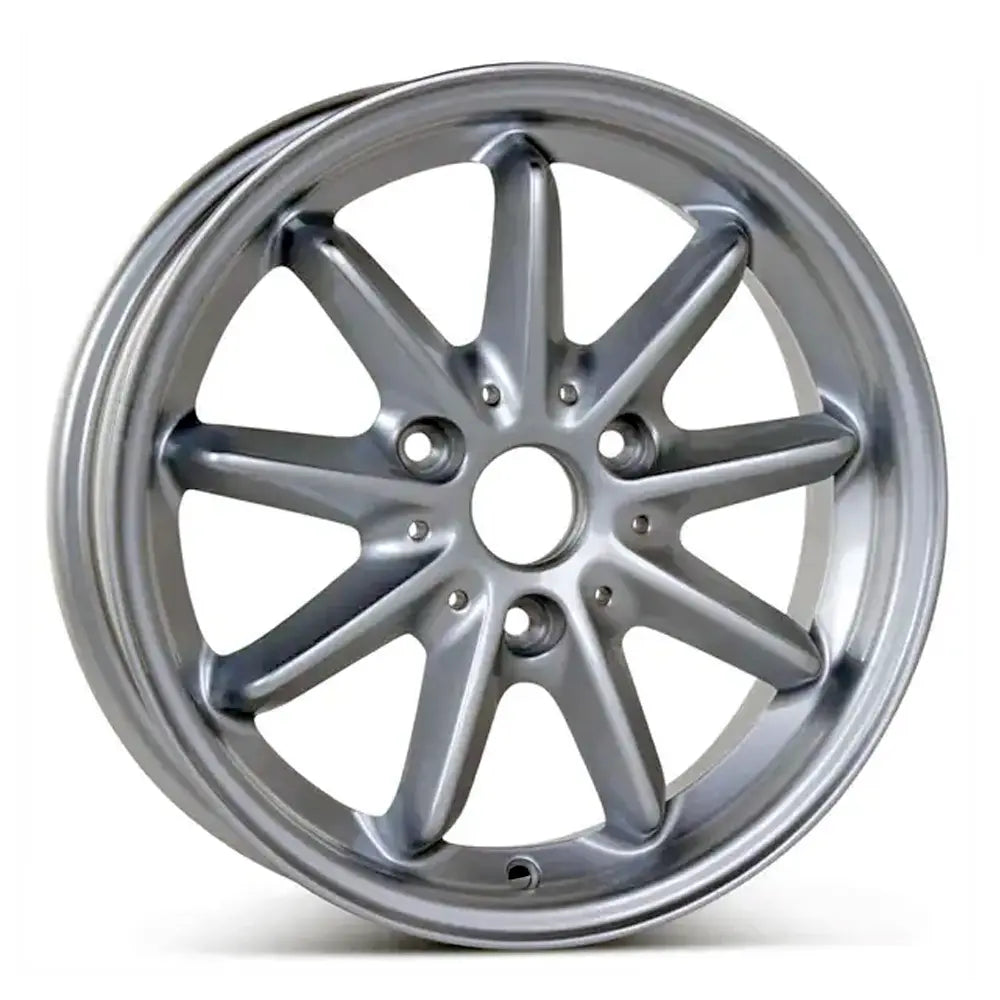 15-inch FRONT Smart ForTwo wheel replacement Silver replica rim 85174