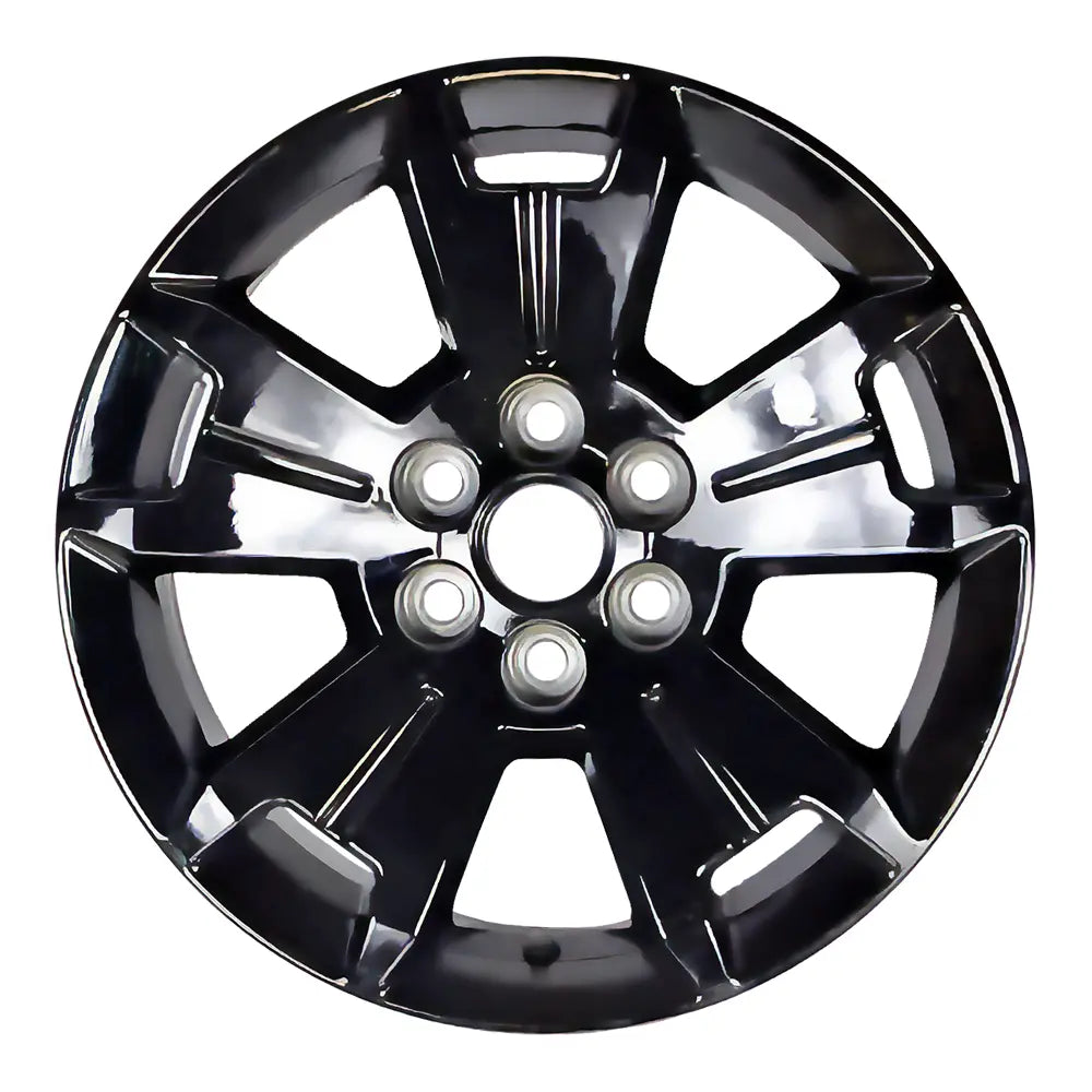 17x8 inch Black Chevy Colorado rim ALY05672 Black OEM wheels for sale 23245010