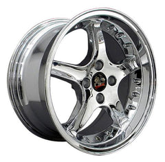 17" Chrome wheel replacement for Ford Mustang   1979-1993. Replica Rim 8181873