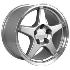 17" Silver Machined wheel replacement for Pontiac Firebird 1993-2002. Replica Rim 4750784