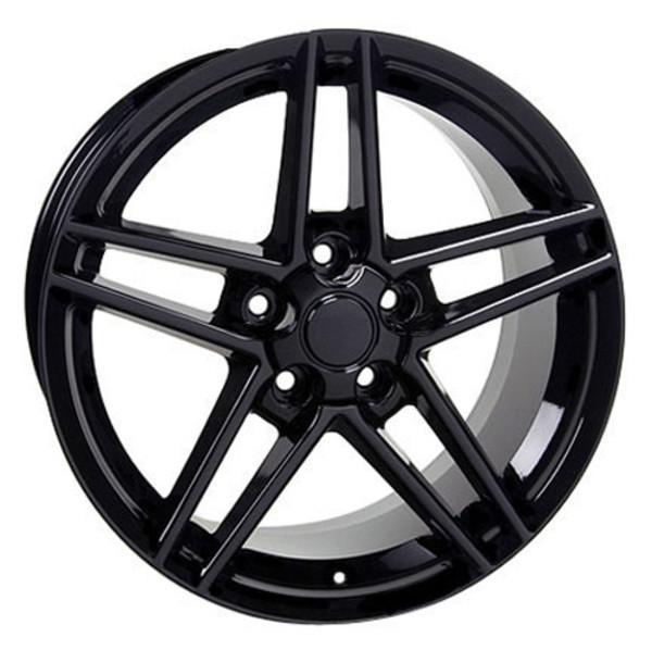 18" Black wheel replacement for Pontiac Firebird  1993-2002. Replica Rim 5910227
