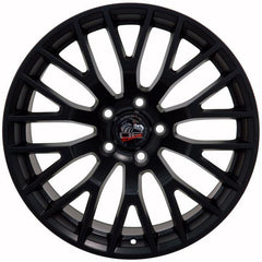 18" Matte Black wheel replacement for Ford Mustang 2005-2016. Replica Rim 9490927