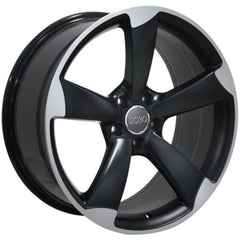 19" Black Machined wheel replacement for Volkswagen VW CC 2009-2017. Replica Rim 9472069
