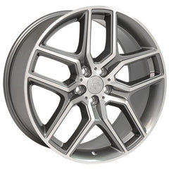 20" Gunmetal Machined wheel replacement for Ford Explorer 2011-2017. Replica Rim 9507074