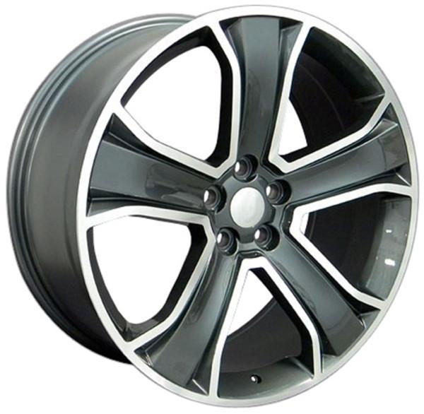 20" Machined Gunmetal wheel replacement for Range Rover Sport 2006-2017. Replica Rim 6870077